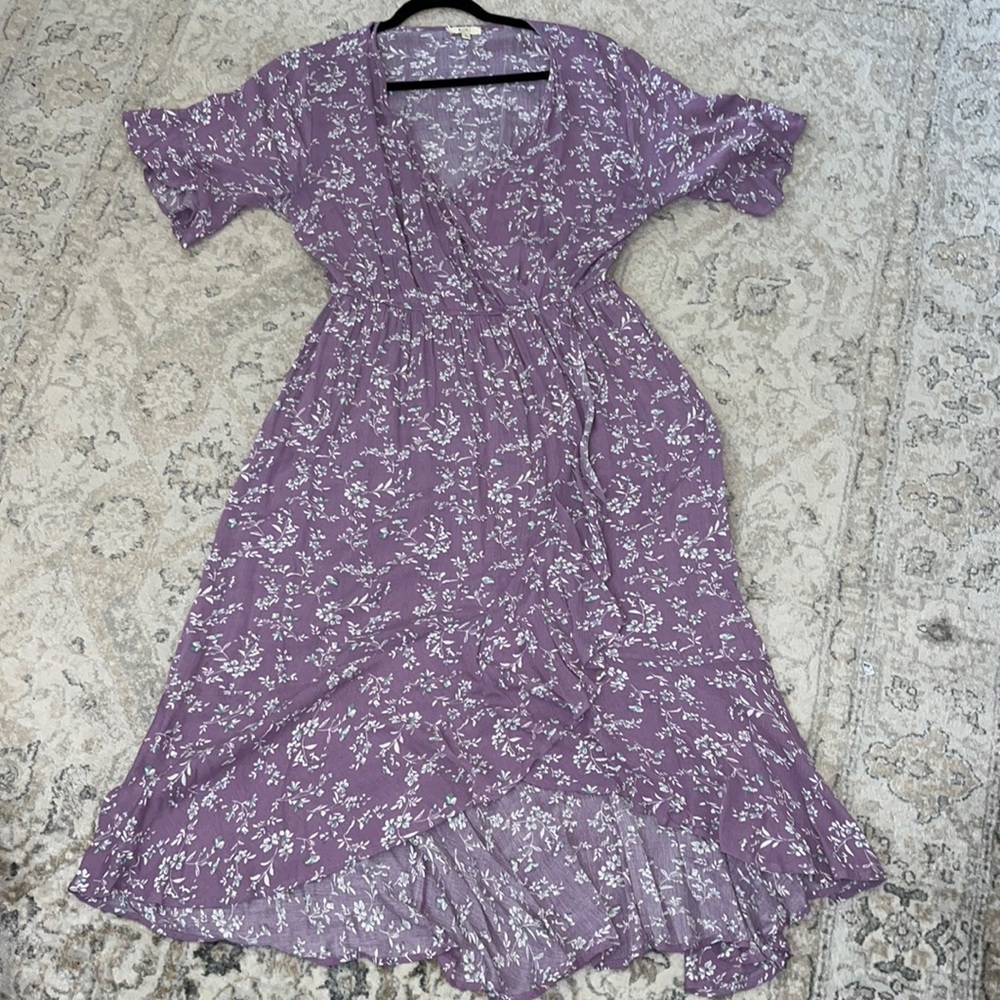 Boutique Midi Wrap dress